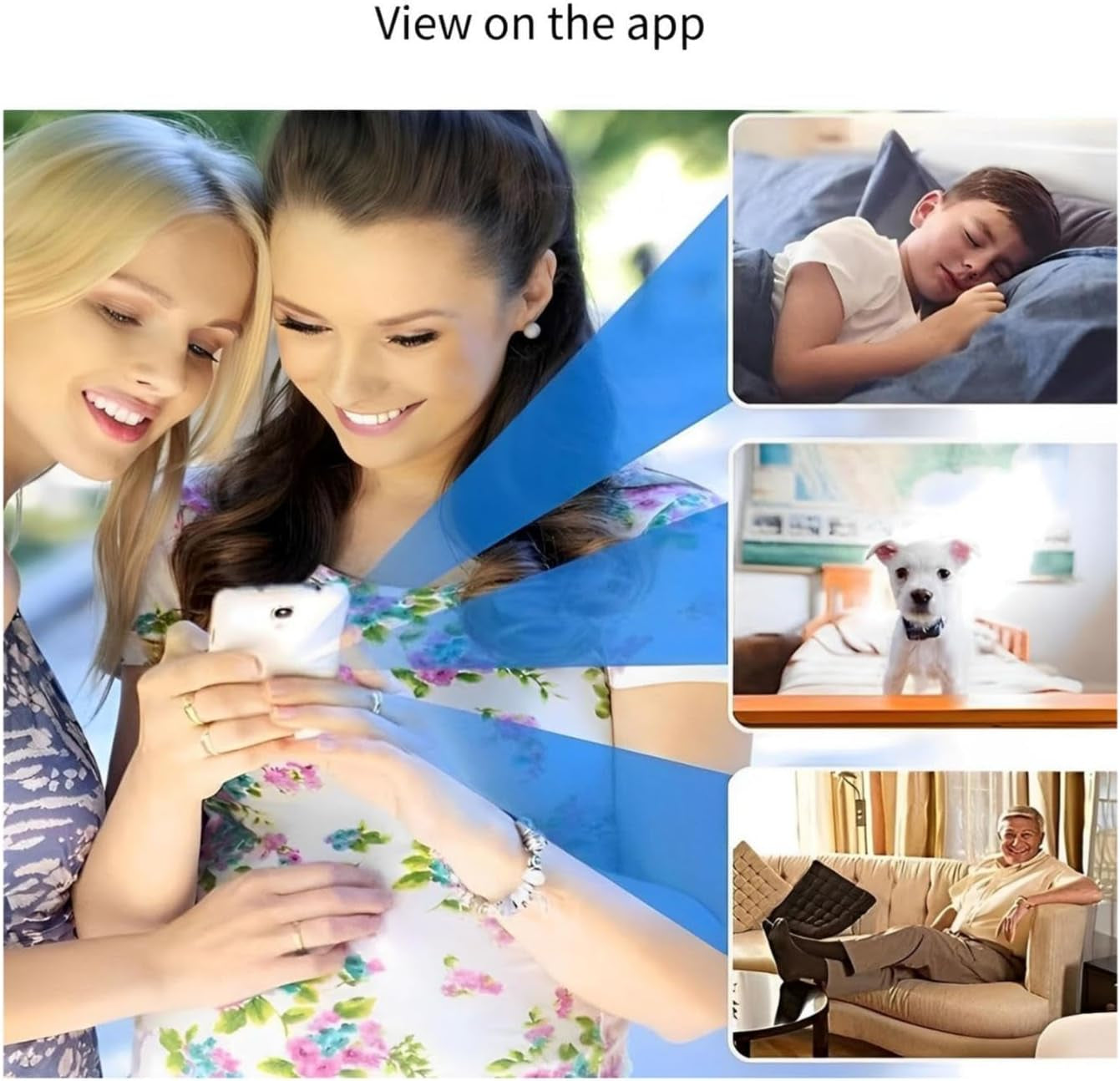 Hidden Camera Clock High-Definition 1080P Wireless Camera, Home Indoor Security Spy Camera, Monitoring with Motion Detection and Night Vision Function, Indoor Nanny Camera